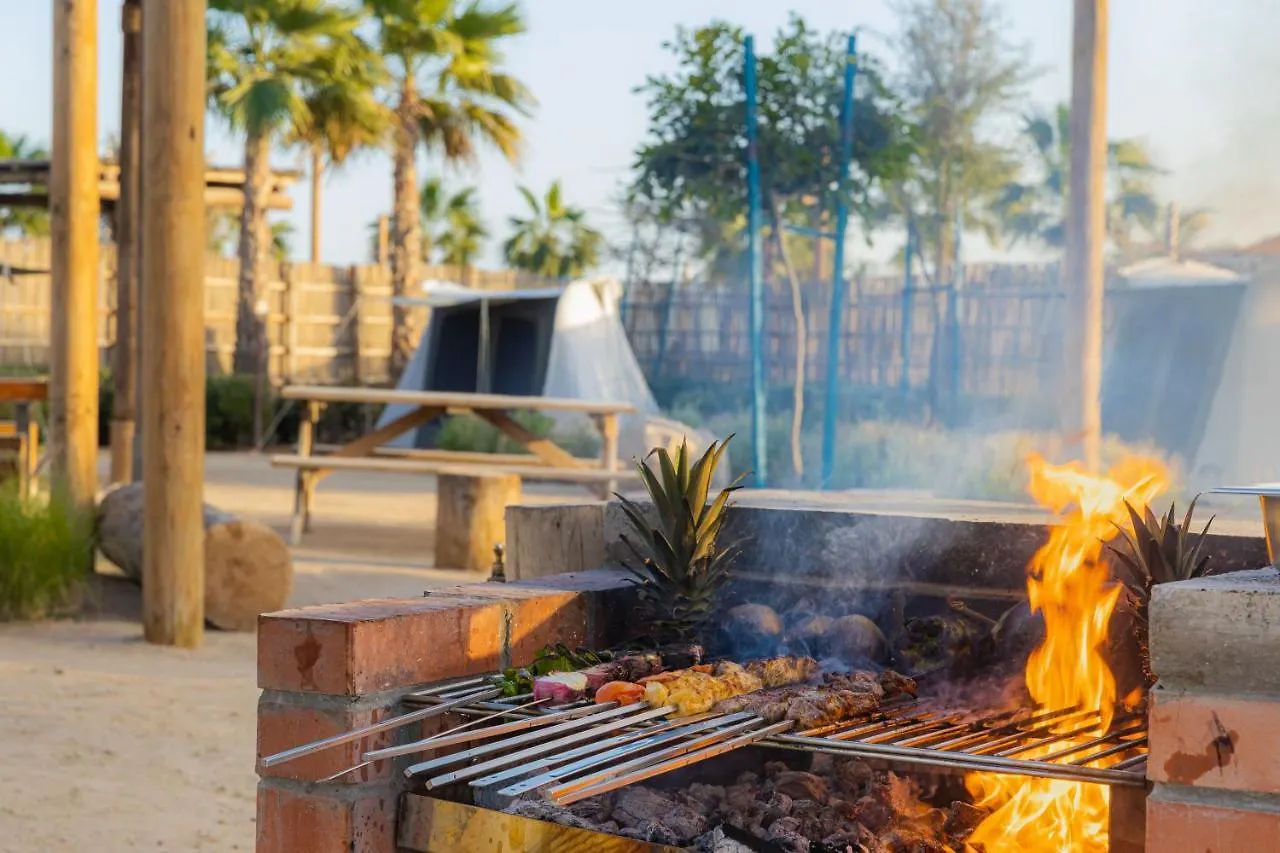 Bab Al Nojoum Hudayriyat Camp Hotel Abu Dhabi Campsite